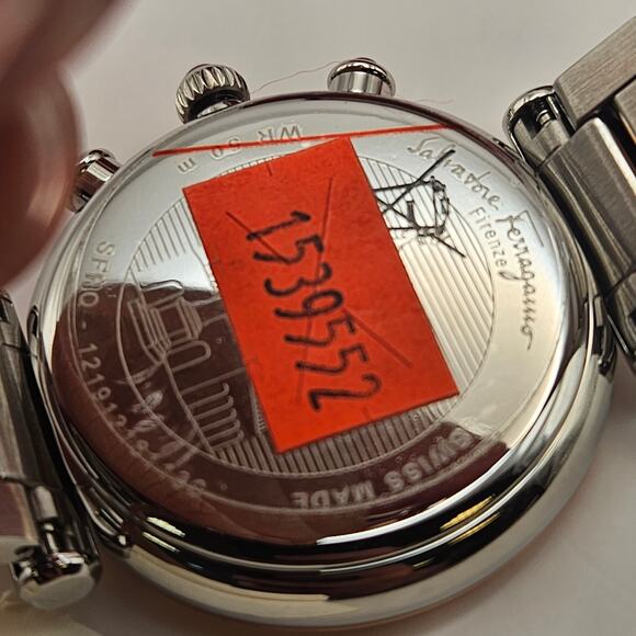 SALVATORE FERRAGAMO SFHQ00620 ORA LADIES WATCH SAPPHIRE QUARTZ NIB main image 9